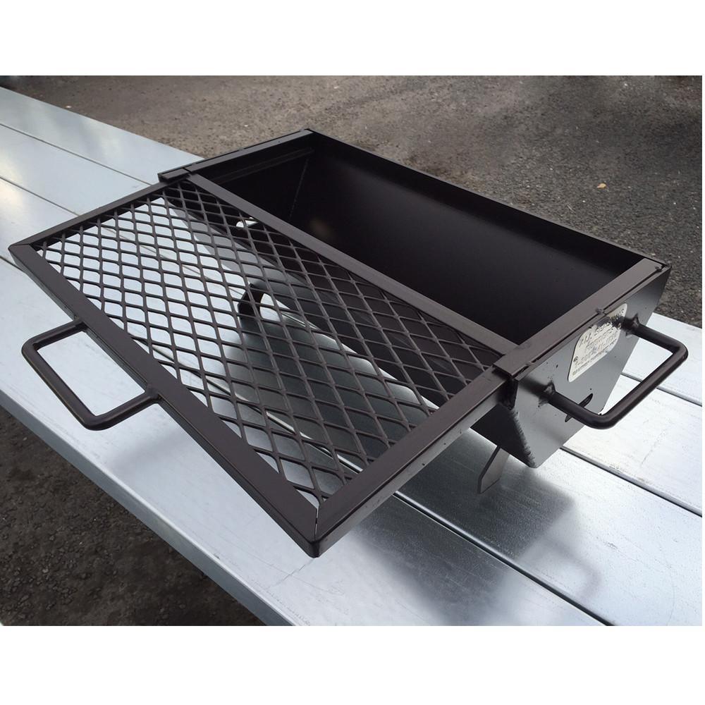 Texas Hibachi Smoker | Steel Hibachi BBQ Grill for Outdoors