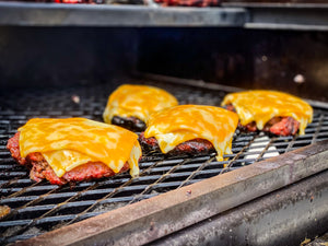 Bacon Stuffed Venison Cheeseburgers