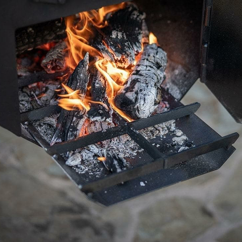 BBQ Pit with Firebox 3 16 Gauge Steel ASF Smokers