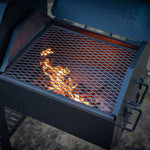 48" x 20" BBQ Pit w/ Firebox & Smoker