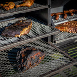 24" x 20" BBQ Pit w/ Firebox & Smoker