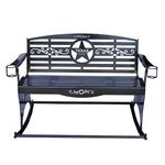 Texas Rocking Bench