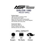 ASF Sirloin 1080 Pellet Grill